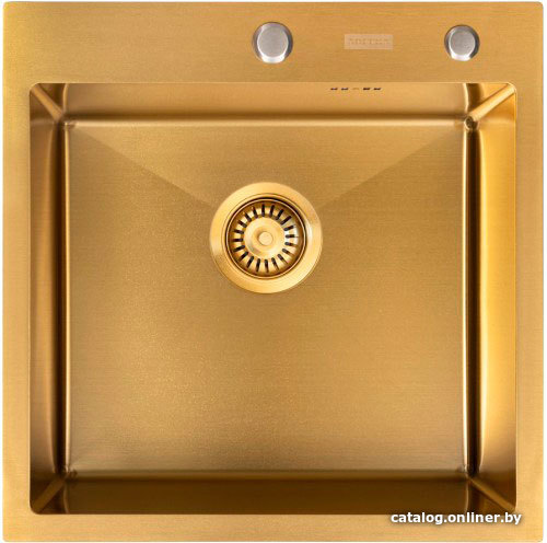 

Кухонная мойка ARFEKA Eco AR PVD Nano 50x50 (золото)