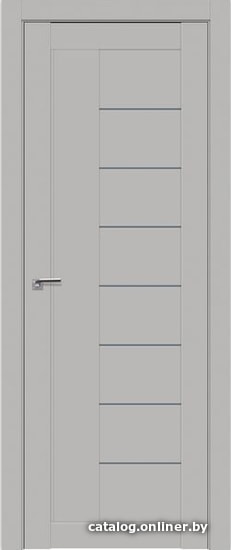 

Межкомнатная дверь ProfilDoors 17U 90x200 (манхэттен/мателюкс графит)