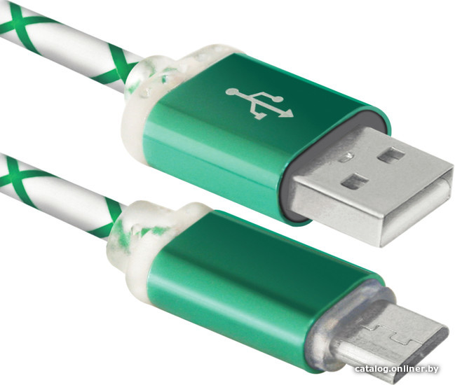 

Кабель Defender USB08-03LT (зеленый) [87557]