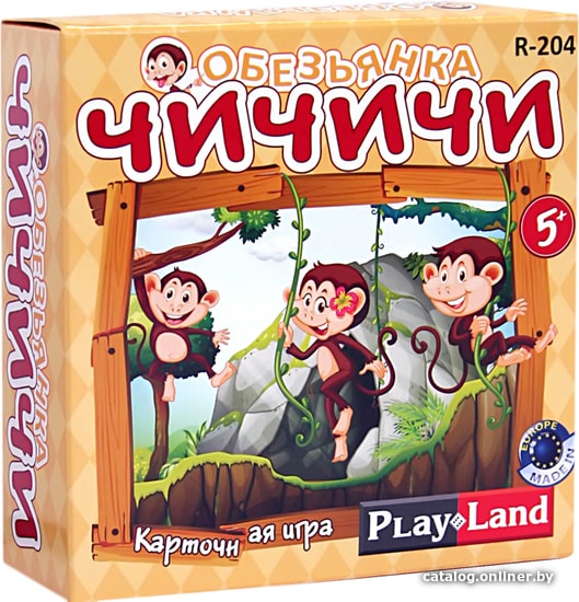 

Детская настольная игра Play Land Обезьянка ЧиЧиЧи