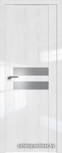 

Межкомнатная дверь ProfilDoors 2.03STP 60x200 (pine white glossy, lacobel серебряный лак)