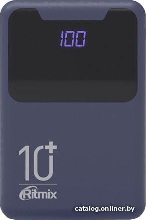 

Внешний аккумулятор Ritmix RPB-10005 (синий)