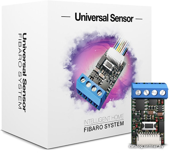 

Модуль для подключения датчиков Fibaro Universal Binary Sensor
