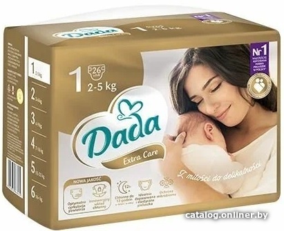 

Подгузники Dada Extra Care Newborn 1 (23 шт)