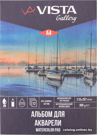 

Альбом для рисования Vista-Artista WCCH-A4 (12 л)