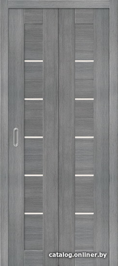 

Межкомнатная дверь el'Porta Porta X Порта-22 складная (Grey Veralinga)
