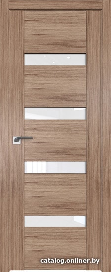 

Межкомнатная дверь ProfilDoors 2.81XN R 80x200 (салинас светлый, стекло белый триплекс)