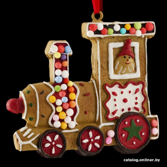 

Елочная игрушка Erich Krause Decor Паровоз-пряничек 45912