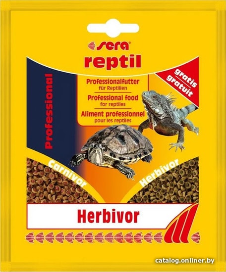 

Сухой корм Sera reptil Professional Carnivor Nature 30 г