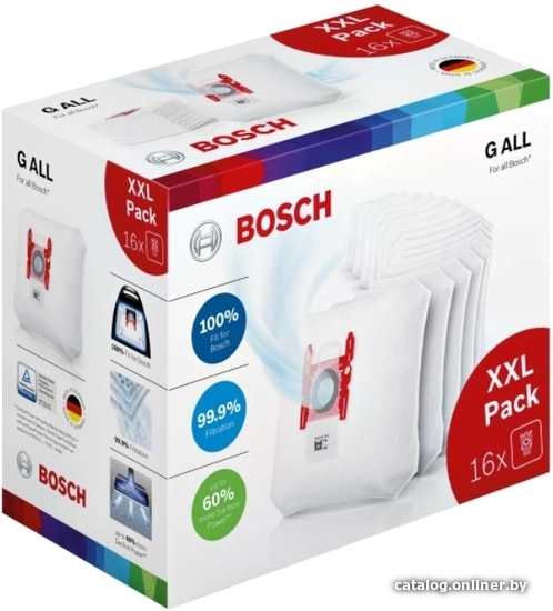 

Комплект одноразовых мешков Bosch BBZ16GALL