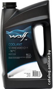 

Антифриз Wolf G11 Coolant Standart -36°C 4л