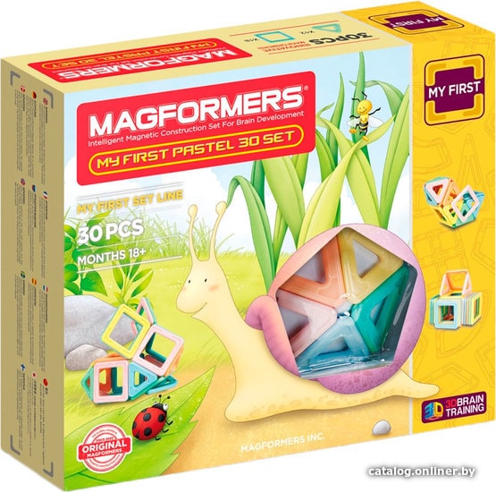 

Конструктор Magformers My First Pastel 702013