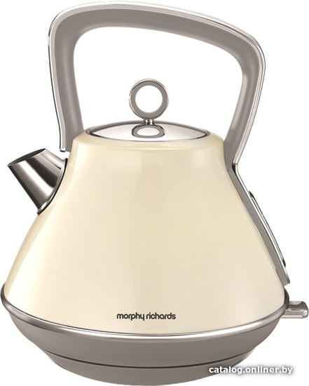 

Электрический чайник Morphy Richards Cream Pyramid Kettle 100107