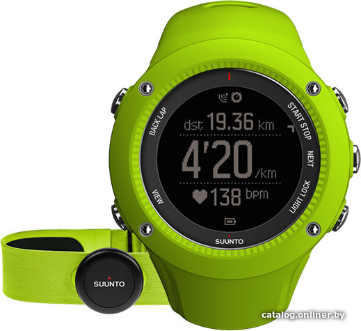 

Умные часы Suunto Ambit3 Run HR (зеленый) [SS021261000]