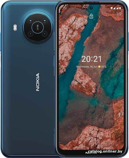 

Смартфон Nokia X20 8GB/128GB (скандинавский синий)