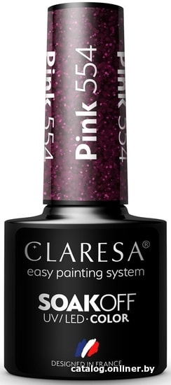 

Гель-лак Claresa Hybrid Pink 554 5 мл