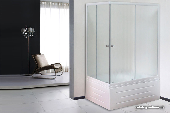 

Душевой уголок Royal Bath RB8120BP-C-R 120x80