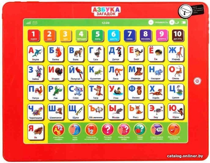 

Интерактивная игрушка Умка Планшет. Азбука Загадок HX82015-R33