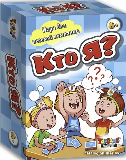 

Настольная игра Topgame Кто Я 01322