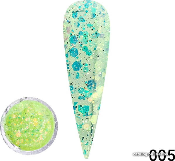 

Гель Global Fashion Diamond Painting Glitter Gel (тон 05 ) 5 г