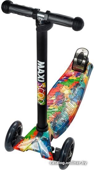 

Двухколесный детский самокат Maxiscoo Junior MSC-J081910 (радуга)