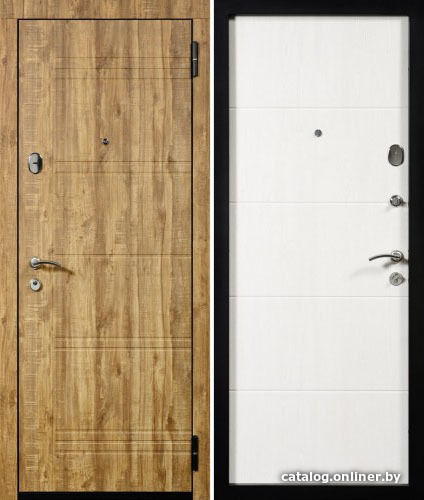 

Металлическая дверь Сталлер Comfort Баден 205x86R (дуб модена/artic oak)
