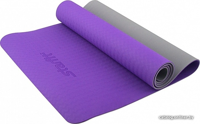 

Коврик Starfit FM-201 TPE (5 мм, фиолетовый/серый)