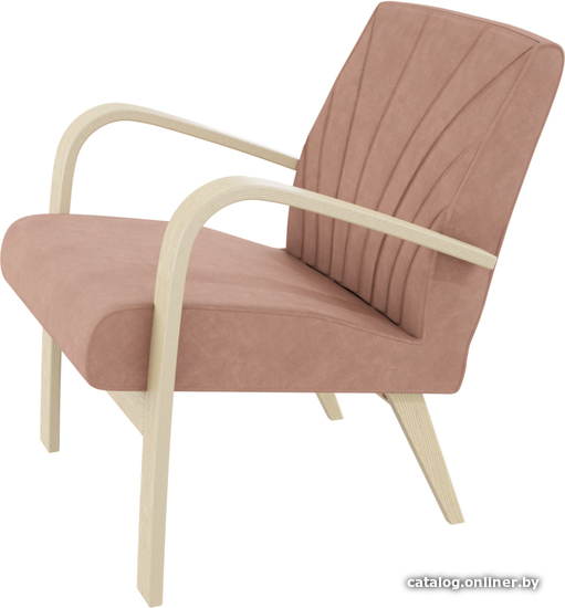 

Интерьерное кресло Glider Шелл (дуб/Verona Rosa)