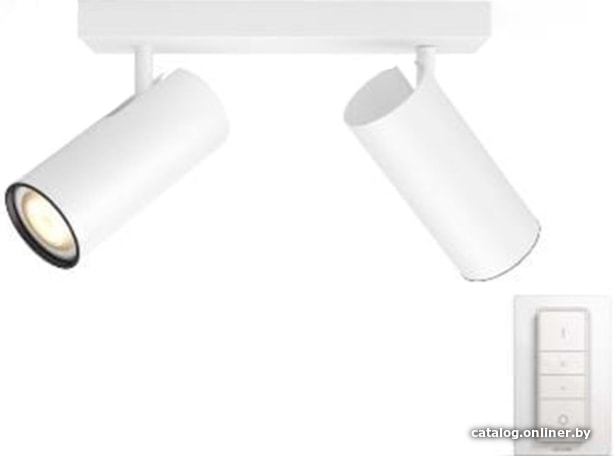 

Спот Philips Hue Buratto Bar/Tube 2x5.5W Spots (белый)