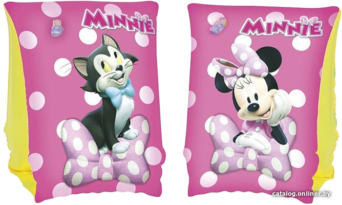 

Нарукавники для обучения плаванию Bestway Minnie Armbands 91038