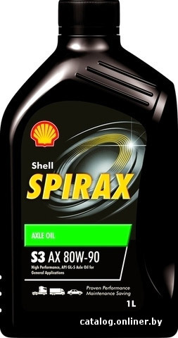 

Трансмиссионное масло Shell Spirax S3 AX 1л