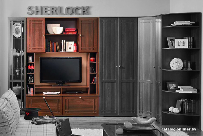 

Стенка Глазов Sherlock 1 МЦН (орех шоколадный)