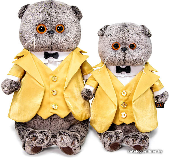 

Классическая игрушка BUDI BASA Collection Басик в золотом фраке Ks30-149 (30 см)