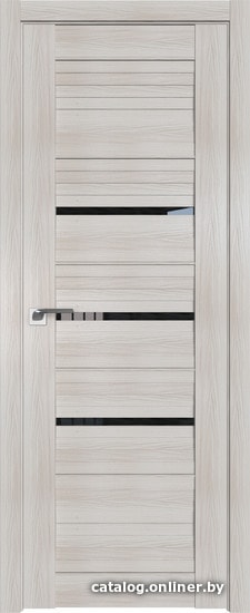 

Межкомнатная дверь ProfilDoors 18X 60x200 (эш вайт мелинга, стекло дождь черный)