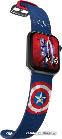 

Ремешок MobyFox MARVEL - Insignia Collection Captain America