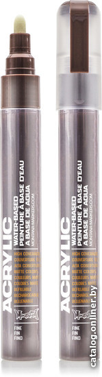 

Маркер художественный Montana Acrylic SH 8010 Brown 323058