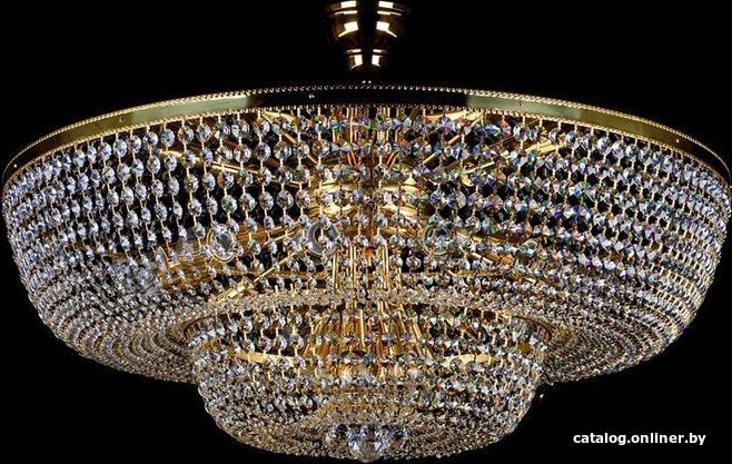 

Припотолочная люстра ArtGlass Gerta Dia 1000 Nickel Antique Sp