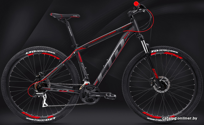 

Велосипед LTD Rebel 950 29 2022 (черный/красный)