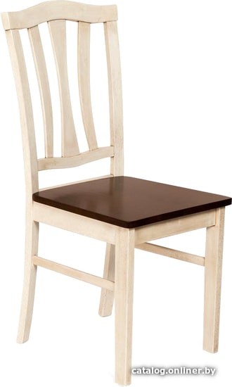 

Стул TetChair Valencia с твердым сиденьем CT 8162 (античный белый/темный дуб)