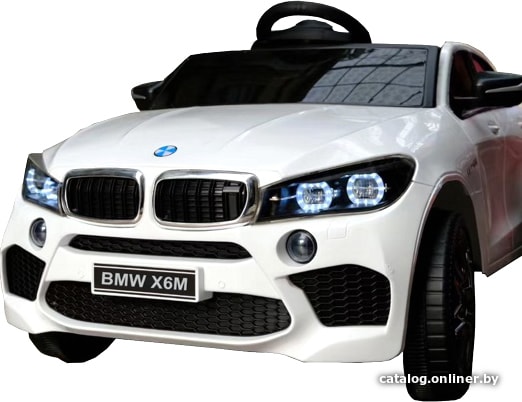 

Электромобиль RiverToys BMW Х6 LUX 4x4 2021 (белый)