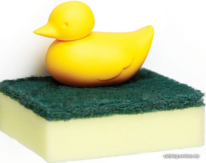 

Подставка для губок Quali Duck QL10225-YW (желтый)