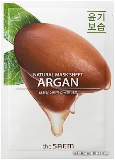 

The Saem Маска для лица тканевая Natural Argan (21 мл)