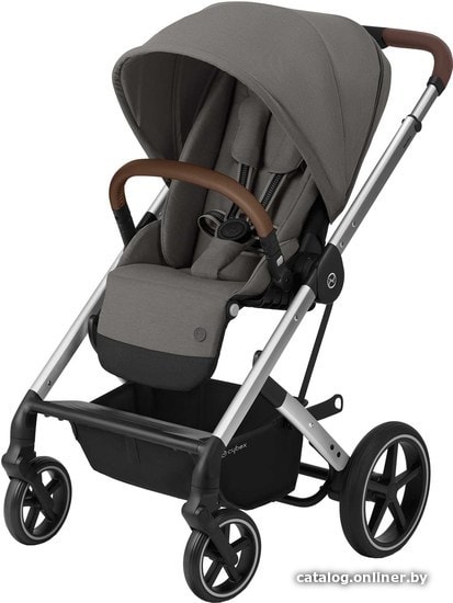 

Универсальная коляска Cybex Balios S Lux 2020 (2 в 1, серебристая рама, soho grey)