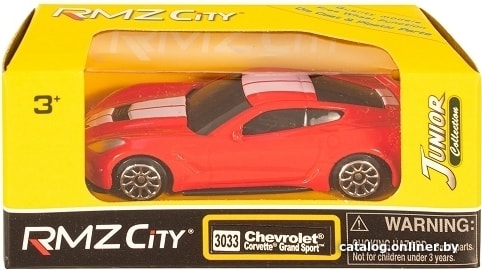 

Легковой автомобиль Rmz City Chevrolet Corvette 344033SC (красный)