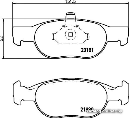 

Textar 2318101