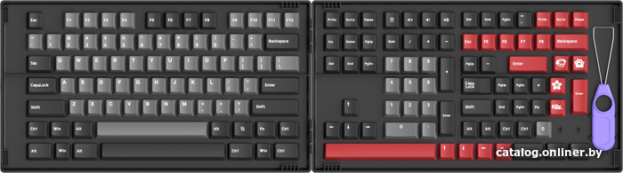 

Набор кейкапов Akko Psittacus Cherry Profile keycaps 157 шт