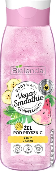 

Bielenda Гель для душа Vegan Smoothie арбуз + банан 400 мл