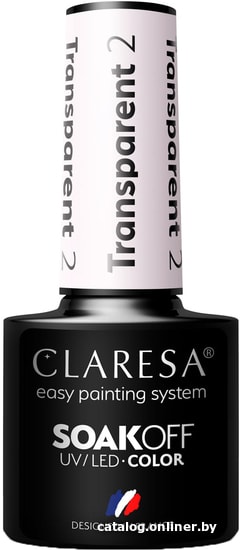 

Гель-лак Claresa Hebrid (transparent 2) 5 мл