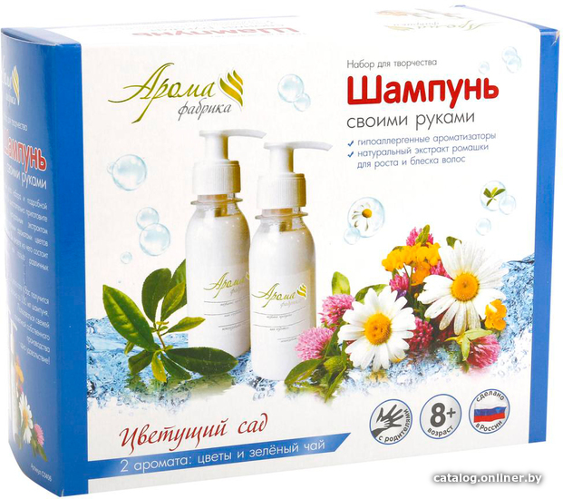 

Набор для опытов Аромафабрика Шампунь Цветущий сад С0406