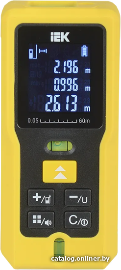 

Лазерный дальномер IEK DM60 Professional